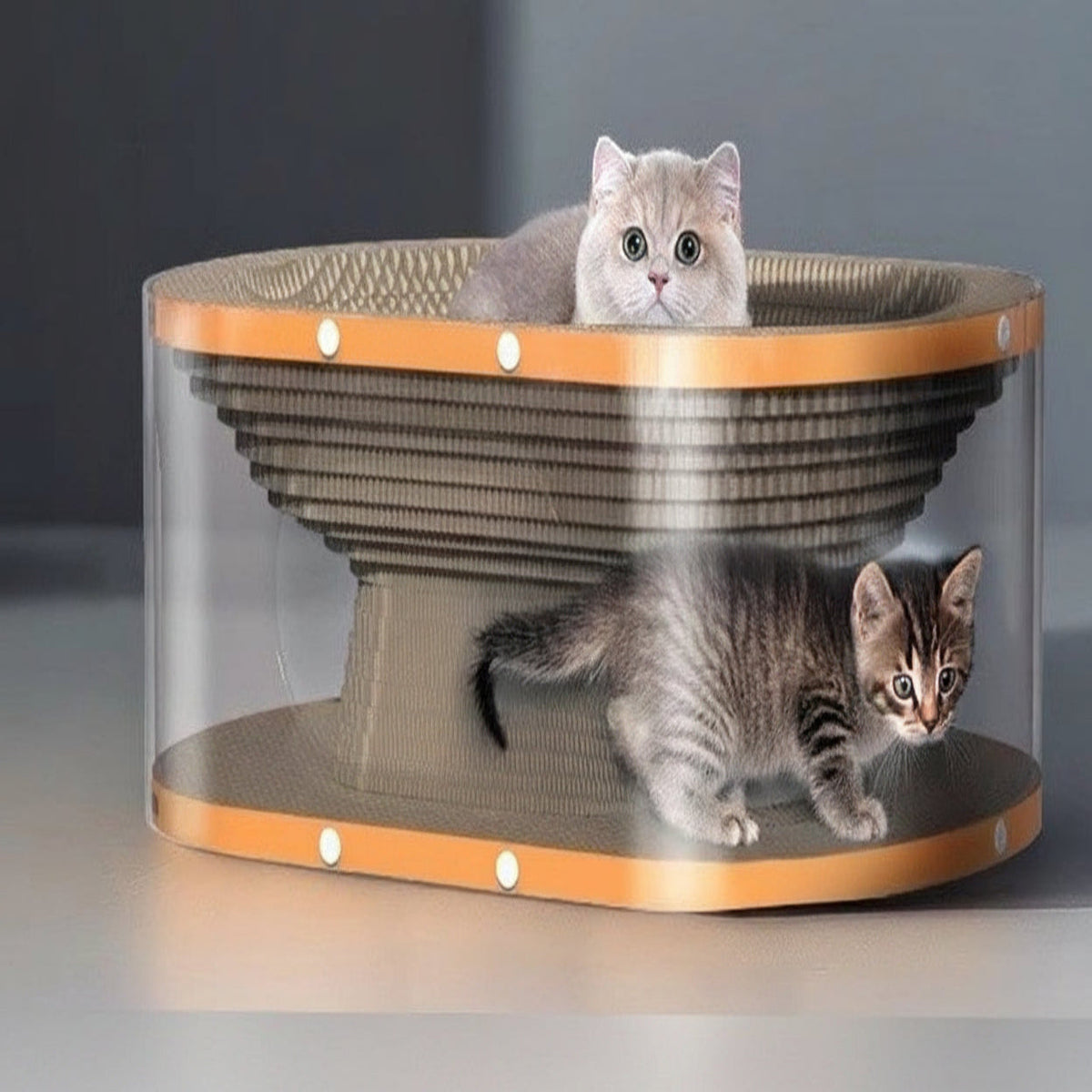 Nestra™ - Two-Level Corrugated Scratch & Cozy Nest