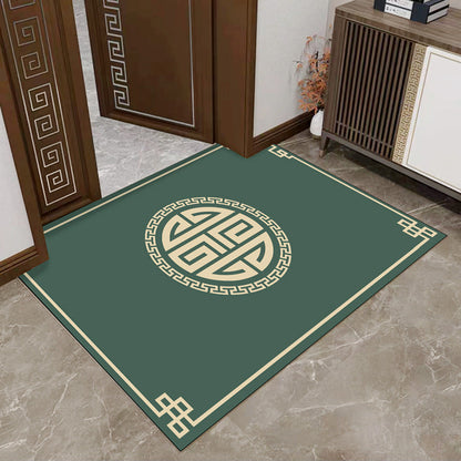 Florent™ - Elegant Floral Entry Mat for Doorways