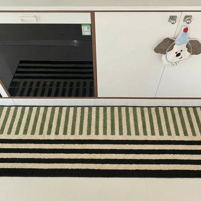 Sileo™ - Soft Striped Runner For Hallways And Entryways
