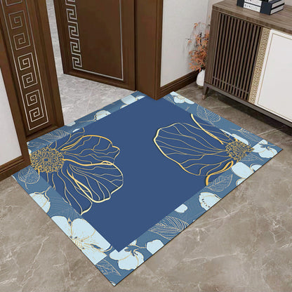 Florent™ - Elegant Floral Entry Mat for Doorways