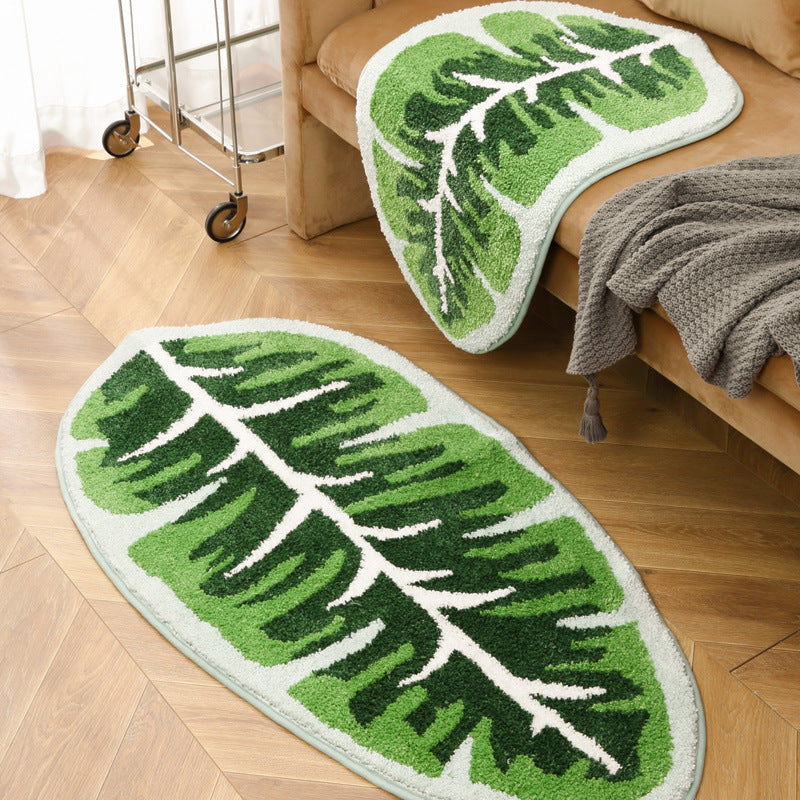 Folium™ - Plush Leaf Mat Adds Warmth Underfoot