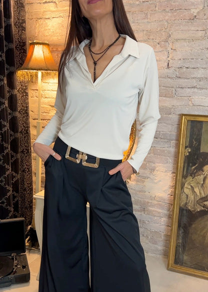 Avoria™ - Refined V-Neck Polo For Everyday Comfort