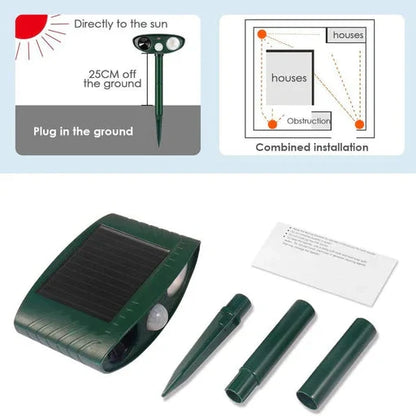 Verdan™ - Humane Garden Protection With Solar Power