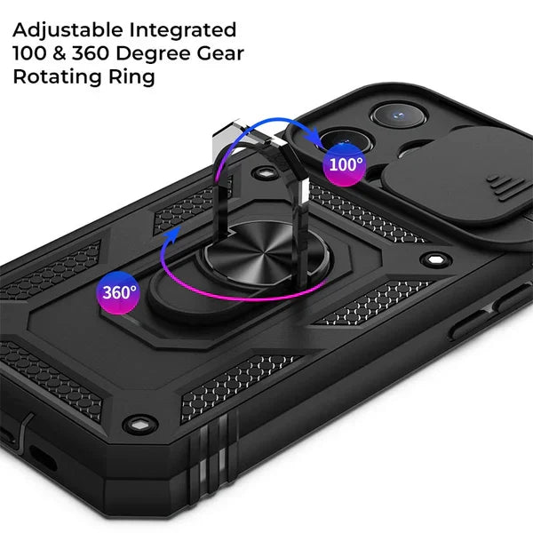 Velsyn™ - Magnetic Kickstand Case with Camera Privacy