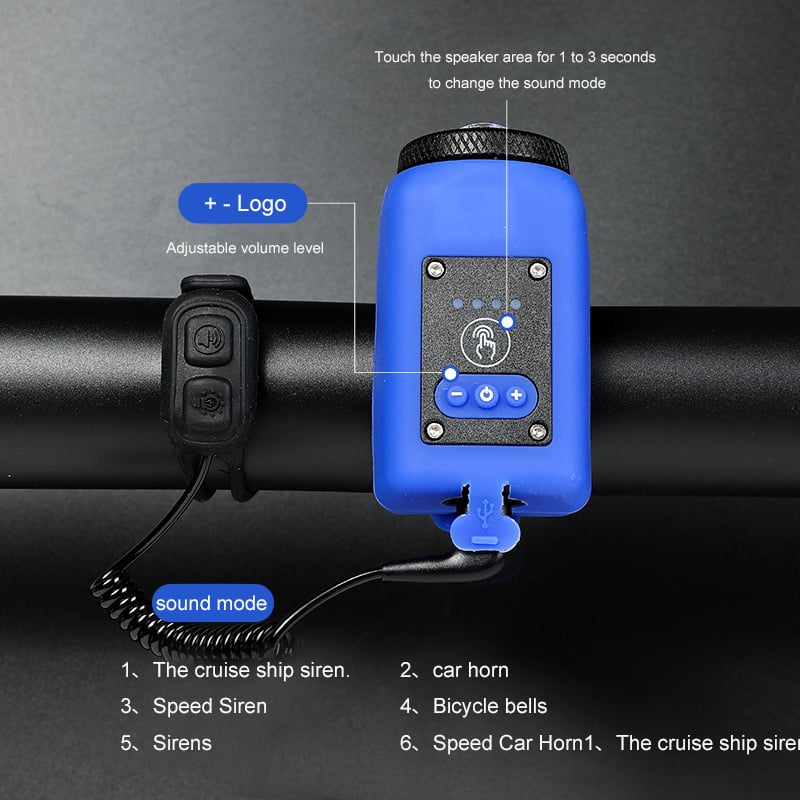 Veloox™ - Handlebar Alert with Remote-Controlled Light