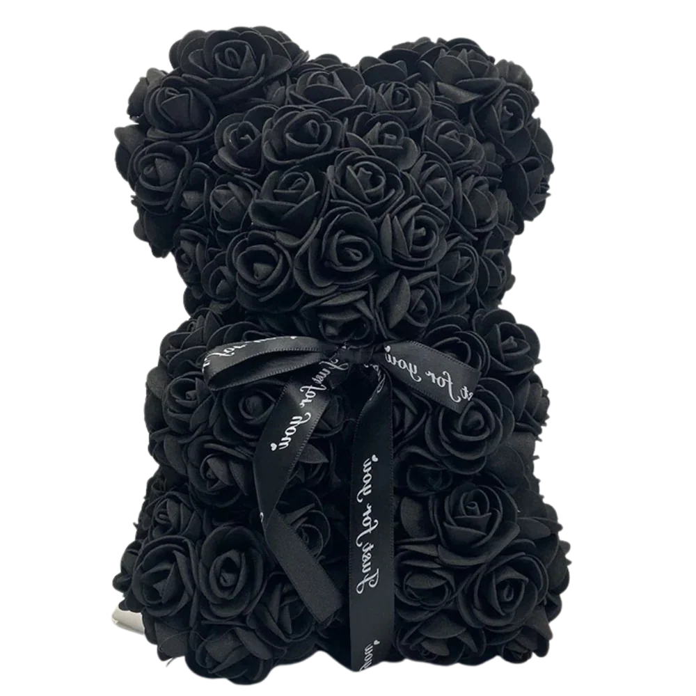 Rosette™ - Keepsake Rose Bear for Lasting Display