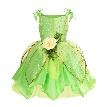 Lunera™ - Playful Mid Calf Dress for Girls
