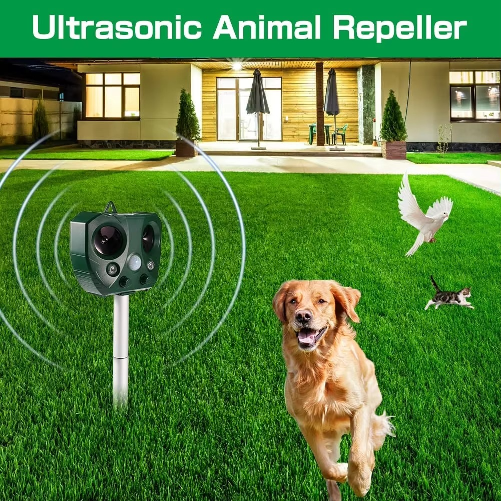 Verdex™ - Silent Solar Wildlife Deterrent for Gardens