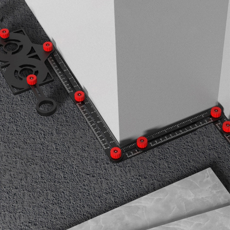 Foldix™ - Compact Folding Ruler For Precise Tile Measurements