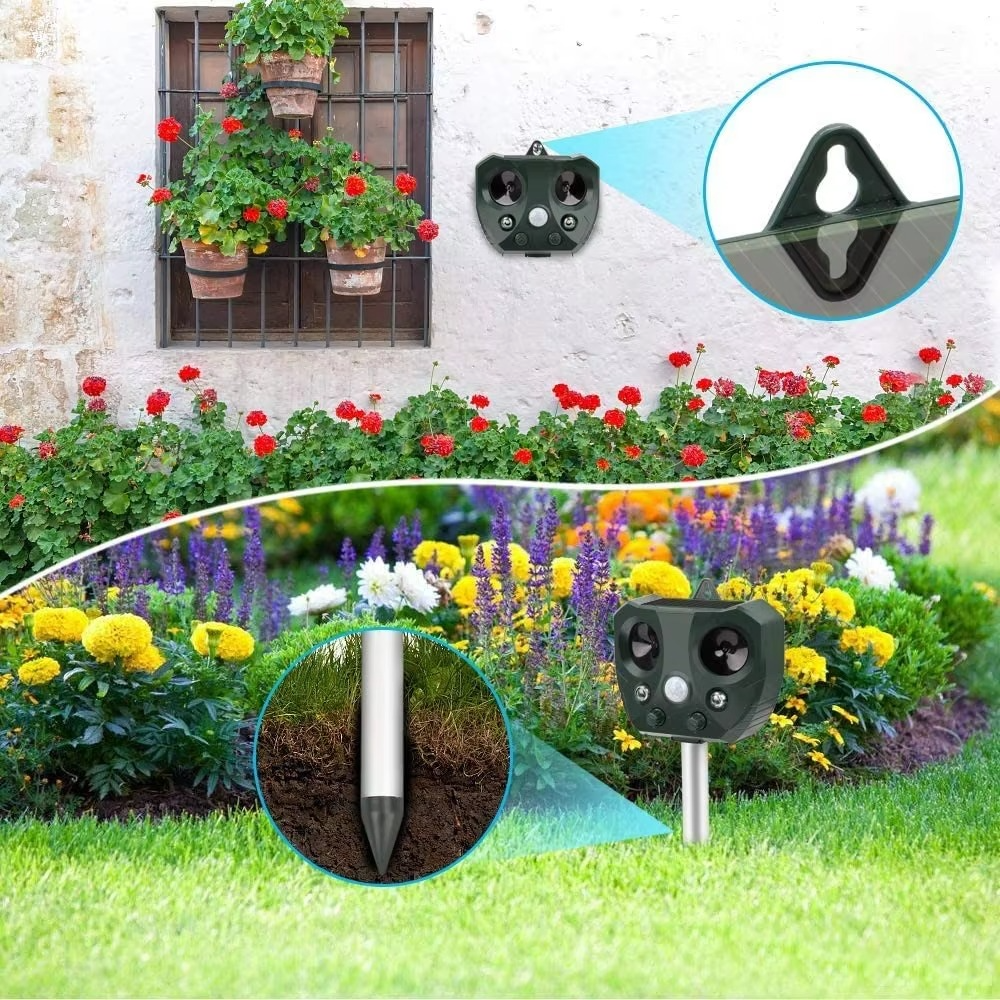 Verdex™ - Silent Solar Wildlife Deterrent for Gardens