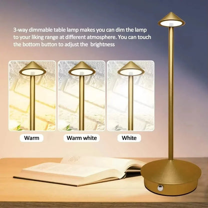 Lumae™ - Cordless Touch Lamp for Calm, Focused Light