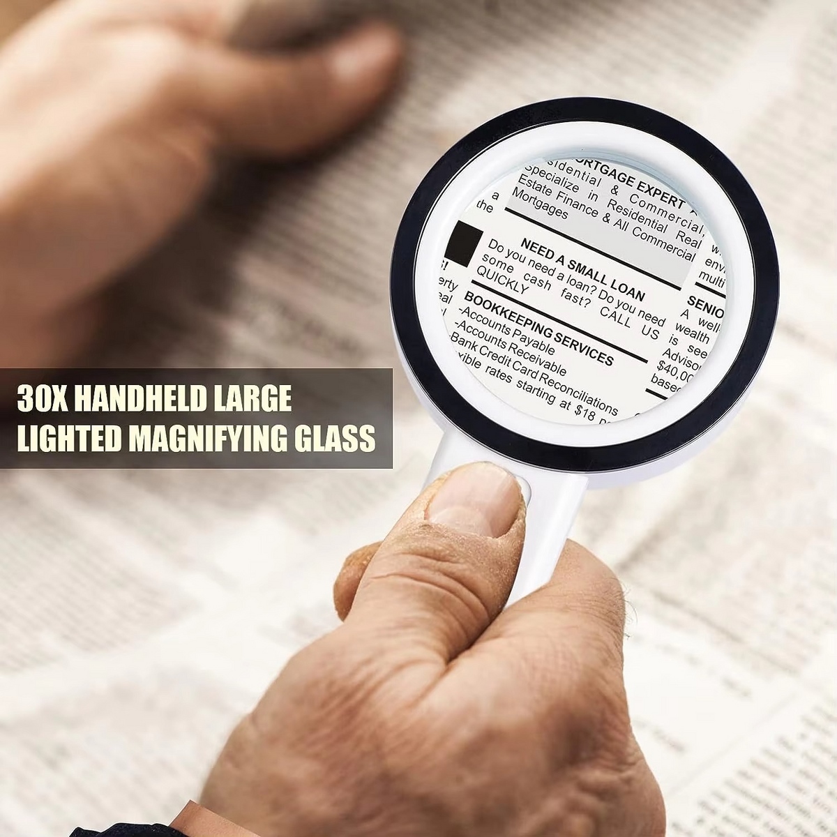 Clarix™ - Clear Reading With Built-In LED Lighting