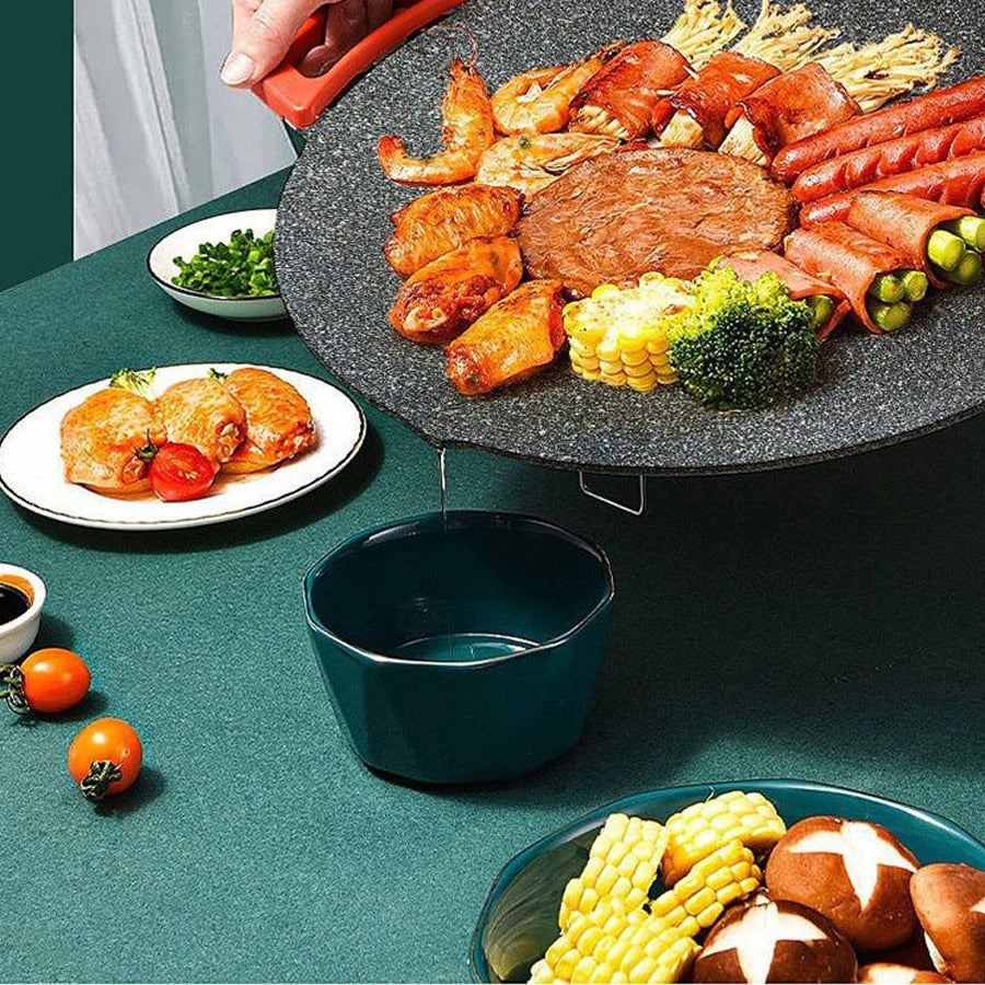 Searis™ - Compact Indoor Grilling With Minimal Smoke