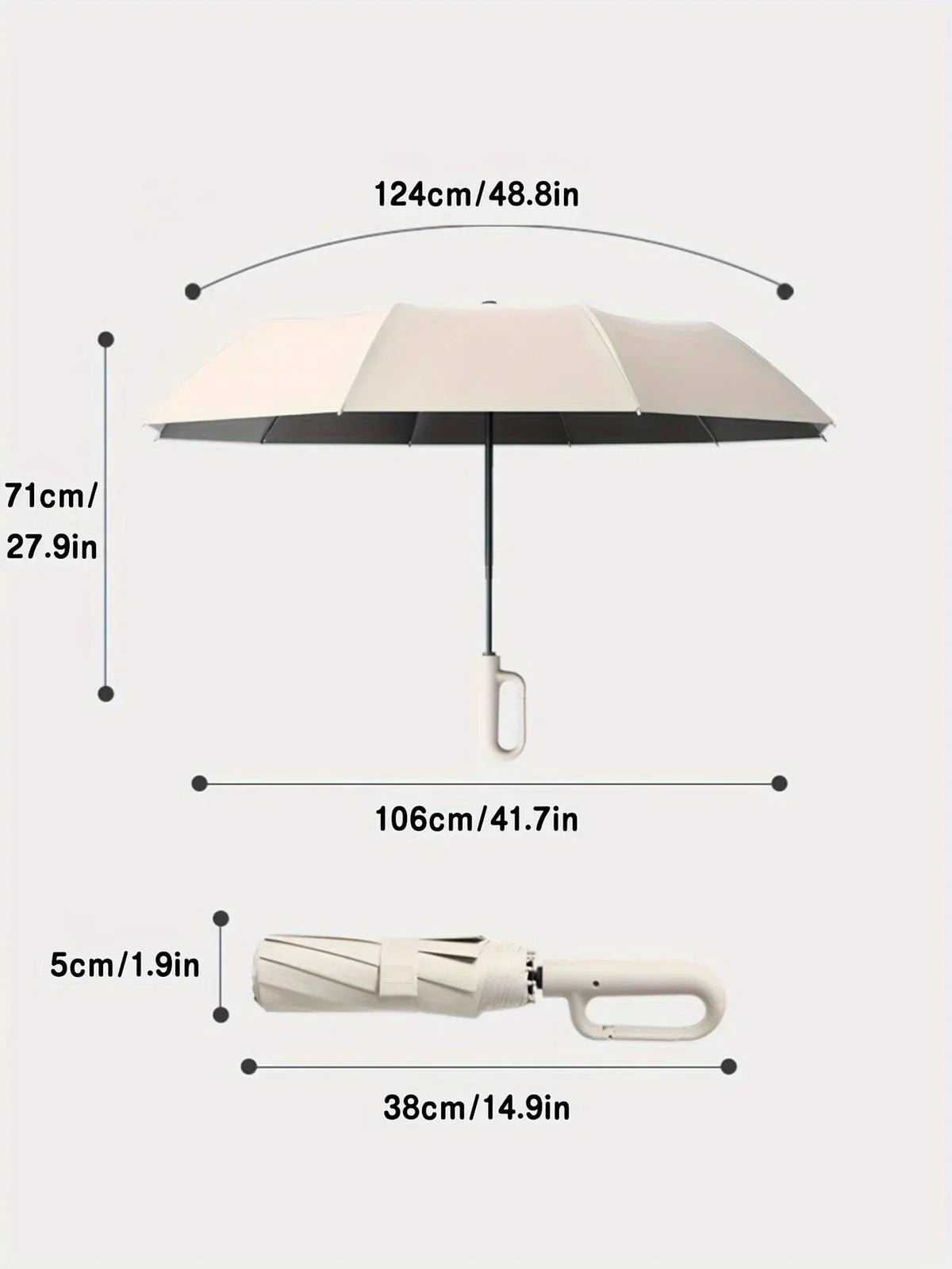 Aeris™ - Compact Shelter for Rain and Sun Protection