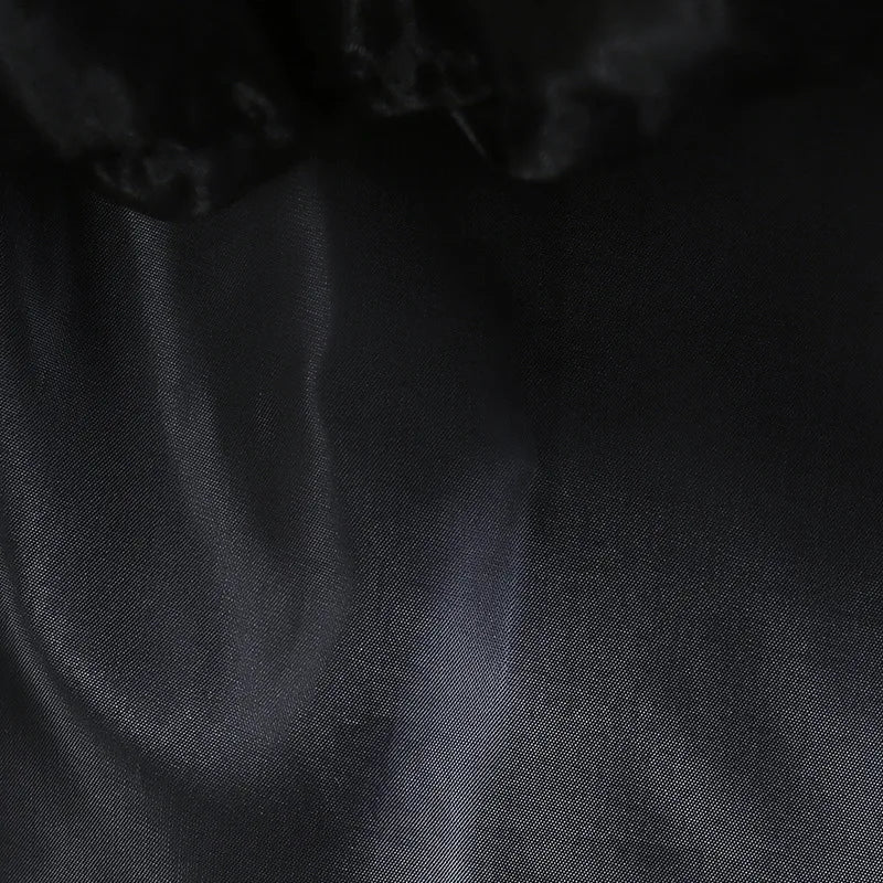 Veloria™ - Gothic Mid-Calf Cake Gown for Costume Play