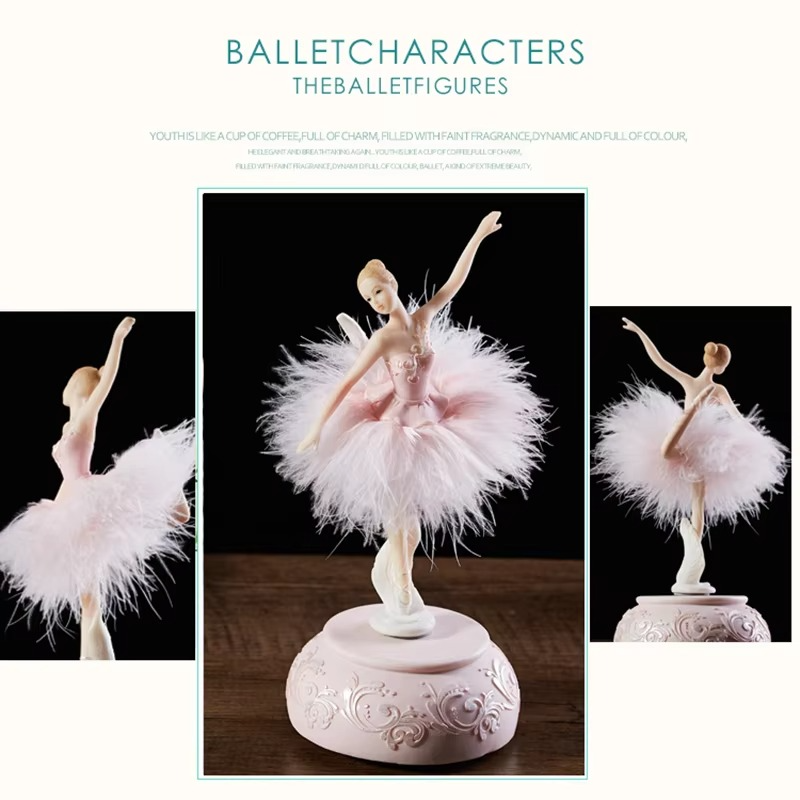 Belina™ - Hand-Wound Ballerina That Twirls Gently
