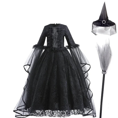 Malvera™ - Royal Villain Dress For Little Performers
