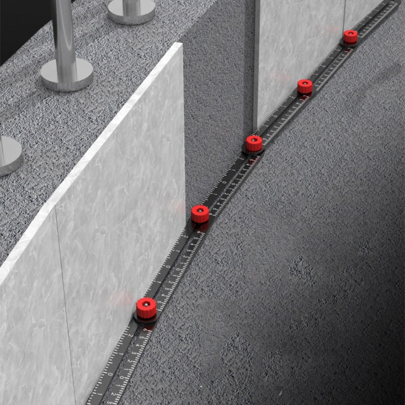 Foldix™ - Compact Folding Ruler For Precise Tile Measurements