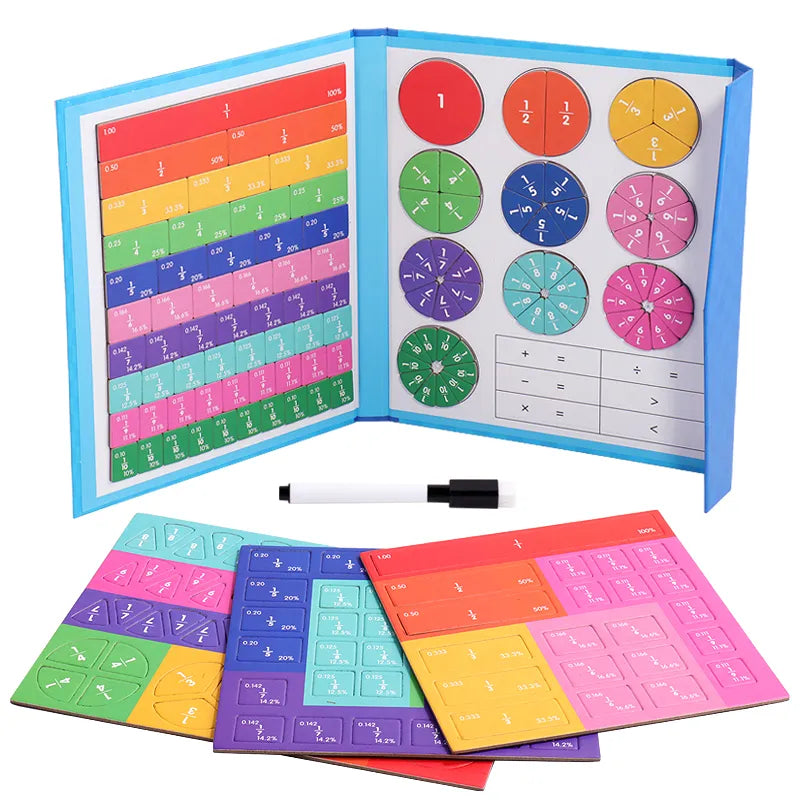 Fracor™ - Hands-On Fraction Practice for Young Learners