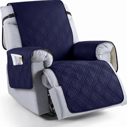 Covea™ - Soft, Waterproof Recliner Protection With Handy Arm Pockets