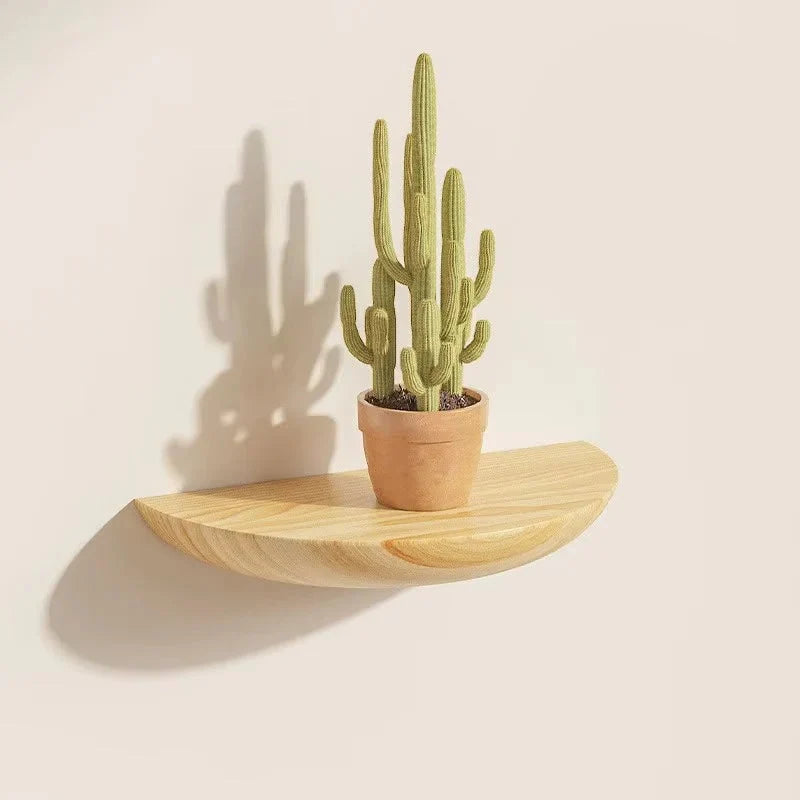 Lunera™ - Curved Floating Shelf For Compact Spaces
