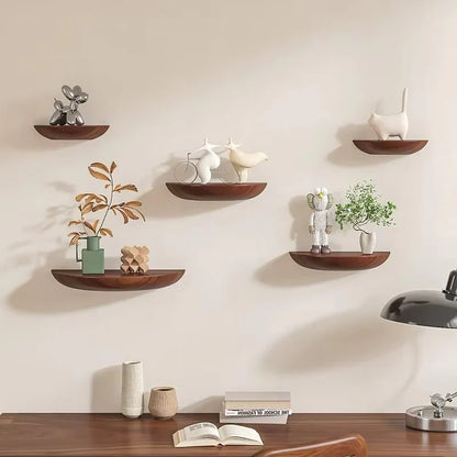 Lunera™ - Curved Floating Shelf For Compact Spaces