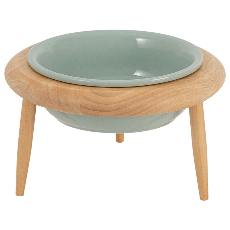 Alorra™ - Raised Ceramic Bowl For Comfortable Mealtimes