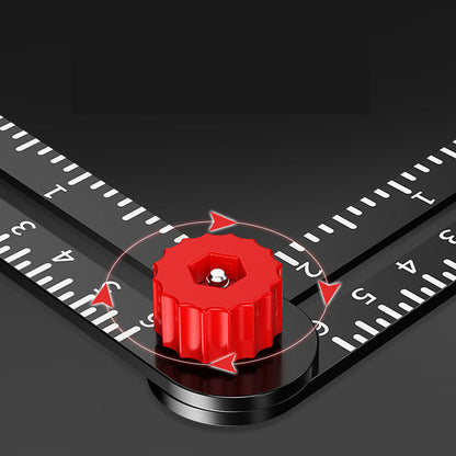 Foldix™ - Compact Folding Ruler For Precise Tile Measurements