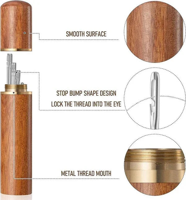 Threadly™ - Side-Slot Needles For Faster Hand Sewing