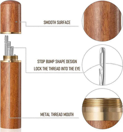 Threadly™ - Side-Slot Needles For Faster Hand Sewing