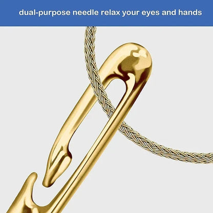 Threadly™ - Side-Slot Needles For Faster Hand Sewing