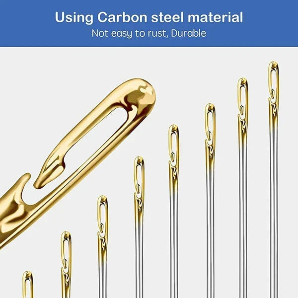 Threadly™ - Side-Slot Needles For Faster Hand Sewing