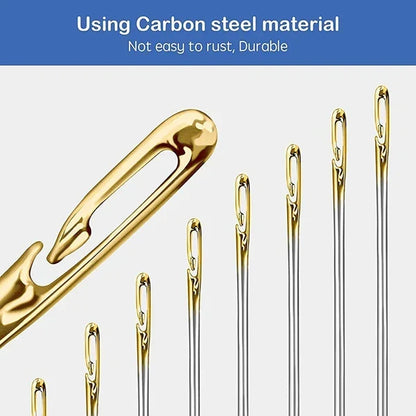 Threadly™ - Side-Slot Needles For Faster Hand Sewing