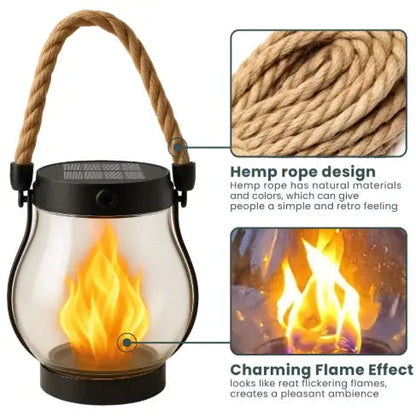 Aureli™ - Warm Flicker Lighting For Outdoor Evenings
