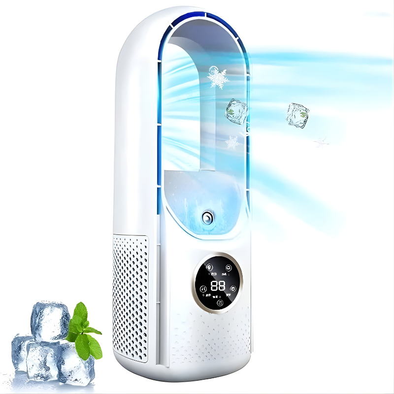 Aeris™ - Compact Bladeless Cooling for Personal Spaces