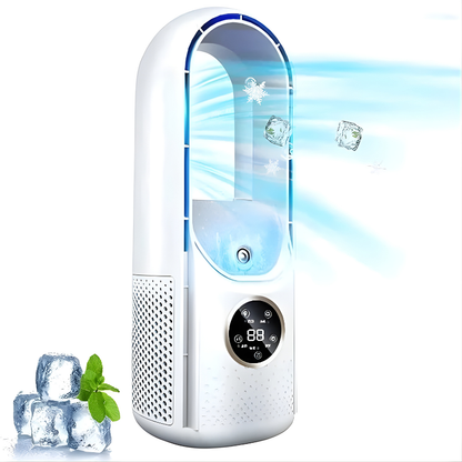 Aeris™ - Compact Bladeless Cooling for Personal Spaces