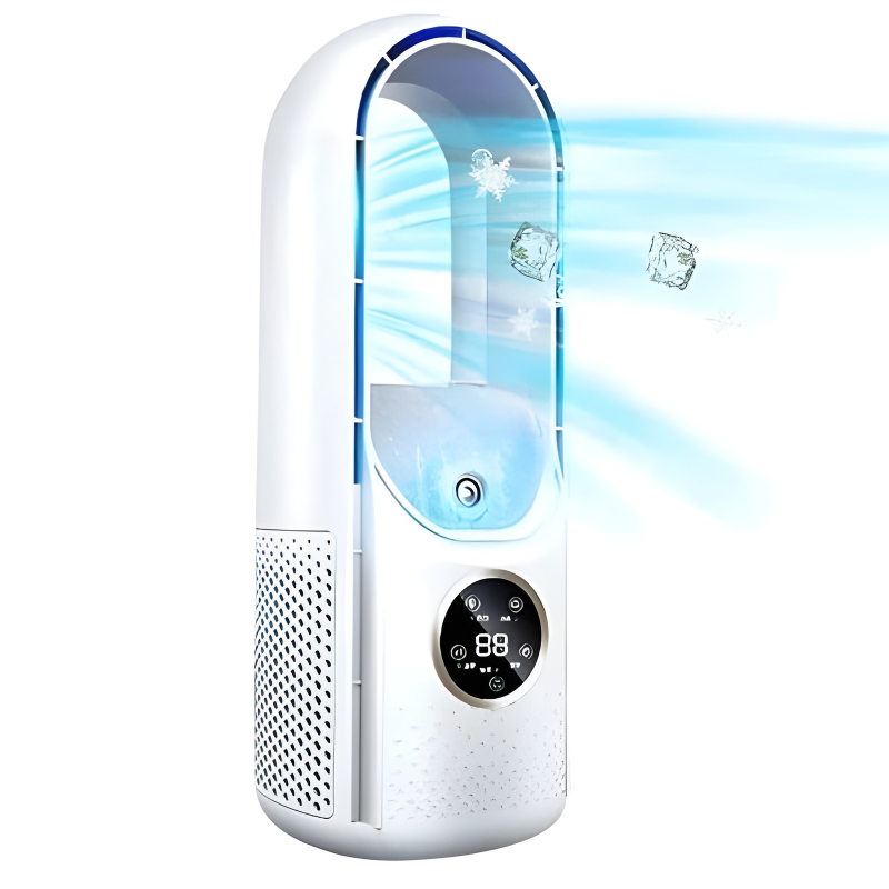 Aeris™ - Compact Bladeless Cooling for Personal Spaces