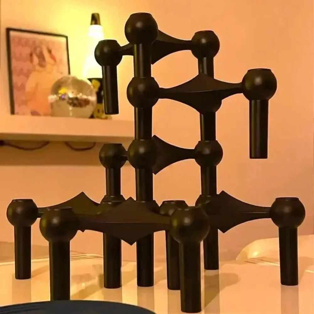 Lumora™ - Sculptural Centerpiece for Ambient Candlelight