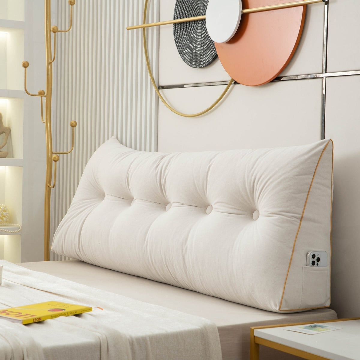 Lumos™ - Supportive Bed Backrest for Reading Comfort