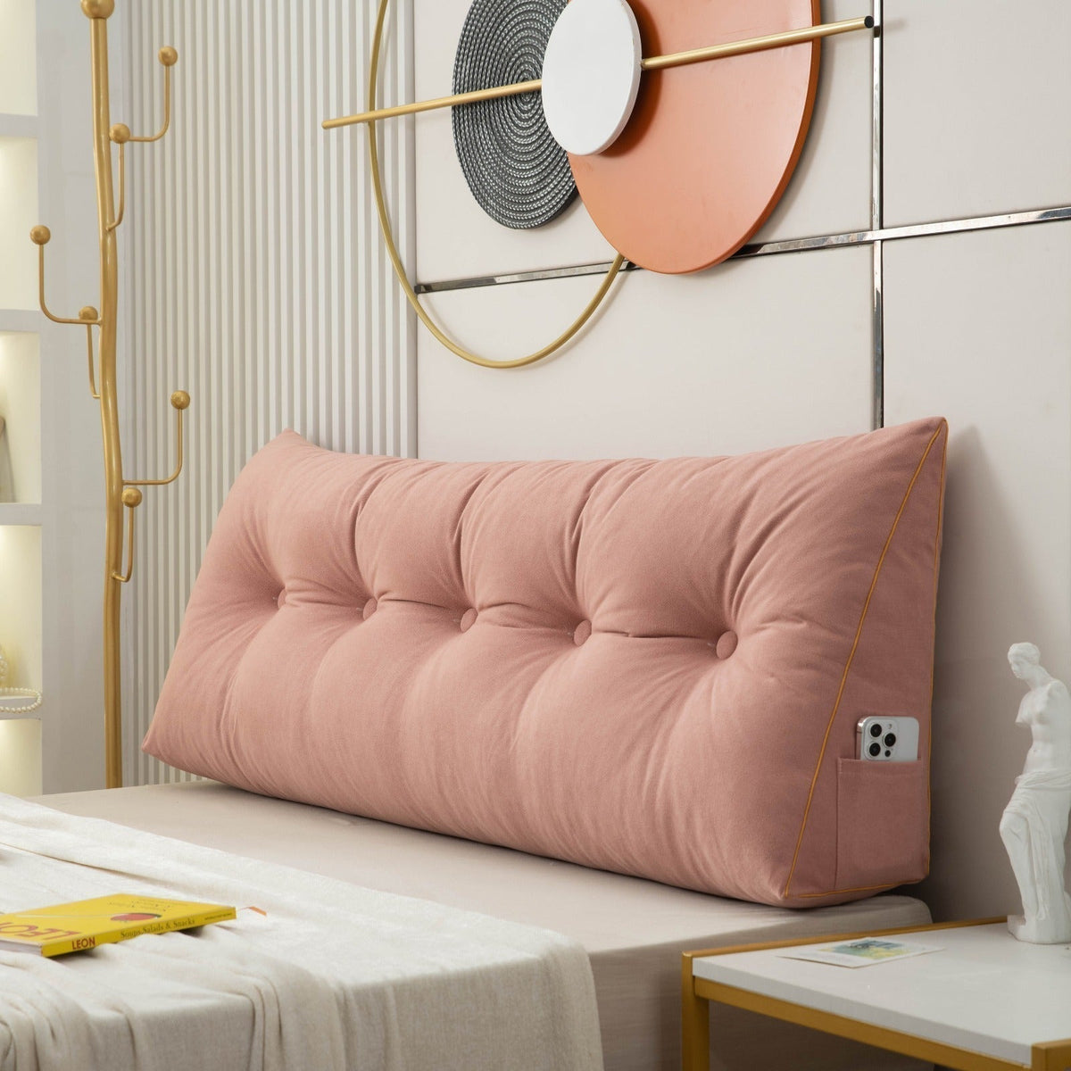 Lumos™ - Supportive Bed Backrest for Reading Comfort