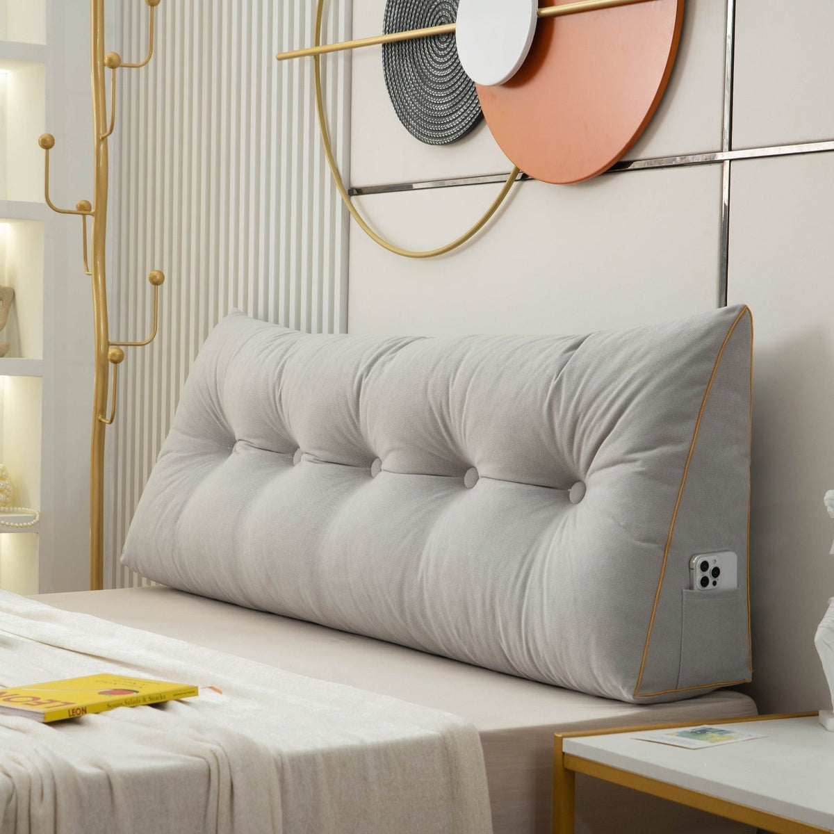 Lumos™ - Supportive Bed Backrest for Reading Comfort