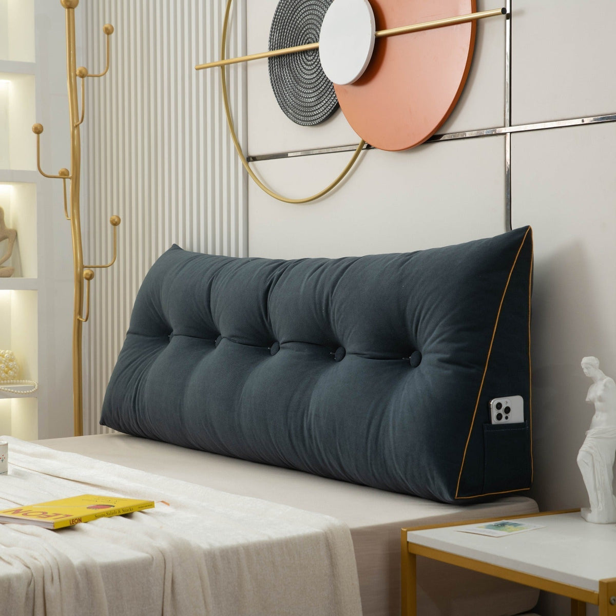 Lumos™ - Supportive Bed Backrest for Reading Comfort