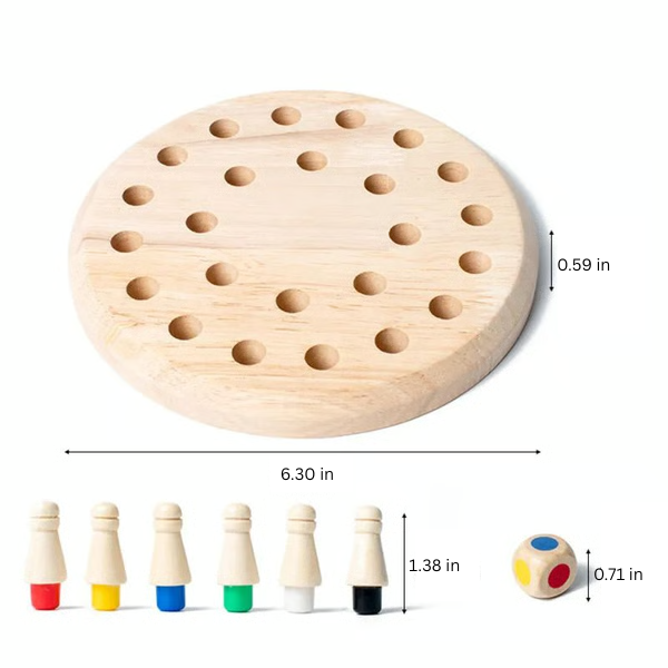 Memori™ - Colorful Wooden Memory Game For Family Play