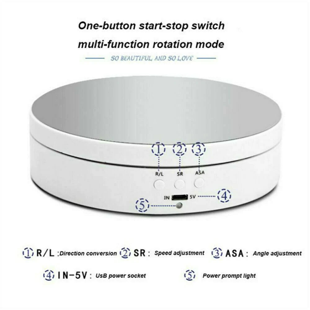 Orbito™ - Smooth 360-Degree Rotation for Product Shots