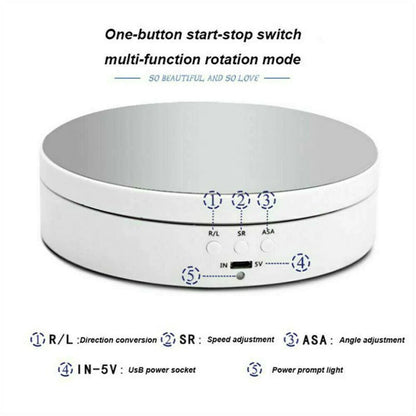Orbito™ - Smooth 360-Degree Rotation for Product Shots