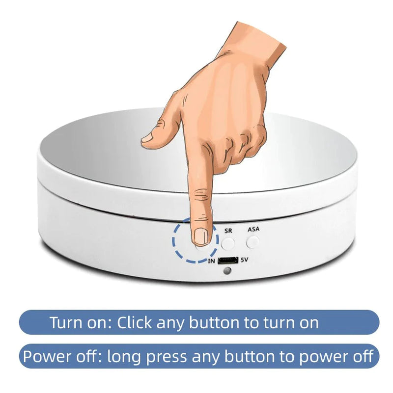 Orbito™ - Smooth 360-Degree Rotation for Product Shots