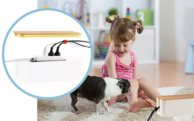 Cordio™ - Neatly Hides Power Strips And Loose Cords