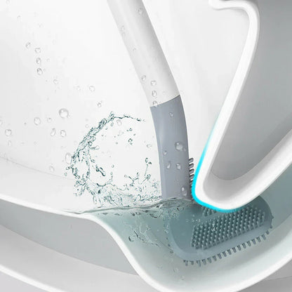 Virel™ - Wall-Mounted Silicone Brush For Gentle, Thorough Cleaning