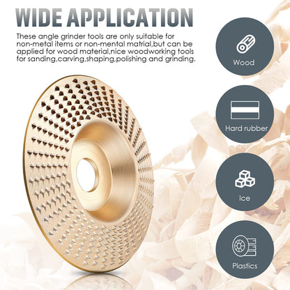 Carvex™ - Fast Angle-Grinder Shaping For Woodwork
