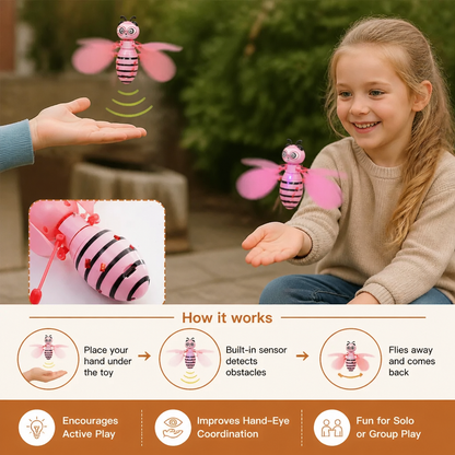 Aeriali™ - Hand-Guided Hovering Bee for Active Indoor Play